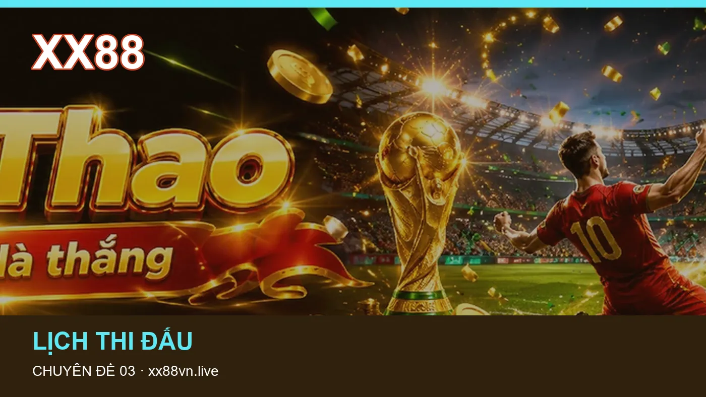 Lịch thi đấu: những thuật ngữ cần hiểu khi tra cứu XX88 | xx88vn.live